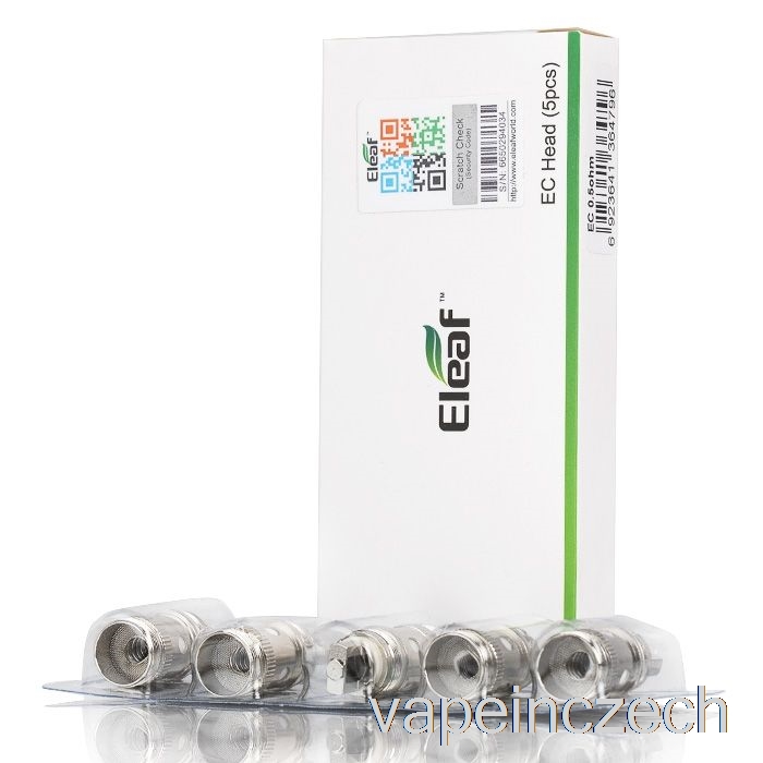 Náhradní Cívky Eleaf Ec 0,5ohm Cívky Ec Vape Bez Nikotinu